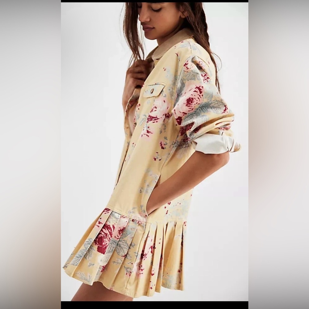 NWOT Free People Connor Mini Dress - Picture 2 of 4